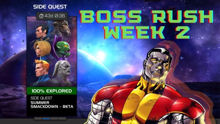 Marvel Contest Of Champions Summer Smackdown: Boss Rush Beta Week 2